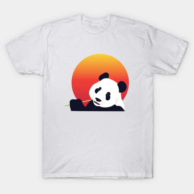 Panda T-Shirt by dddesign